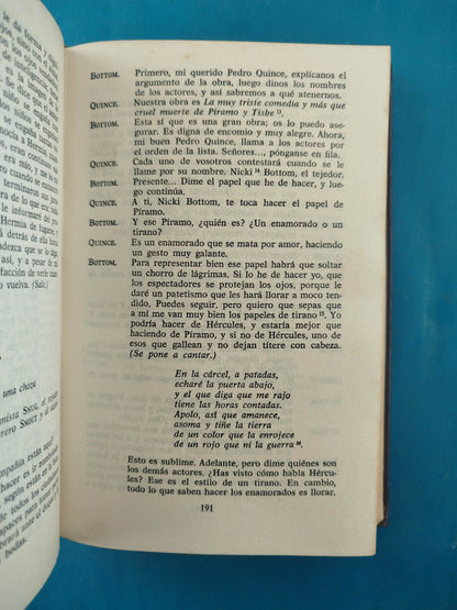 Comedias by William Shakespeare
