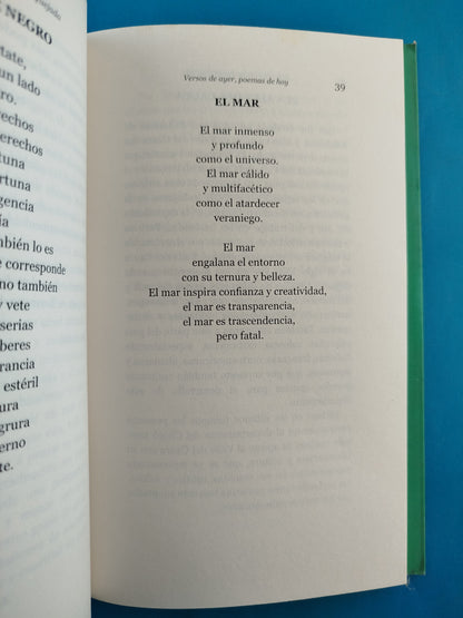 Versos de Ayer Poemas de Hoy