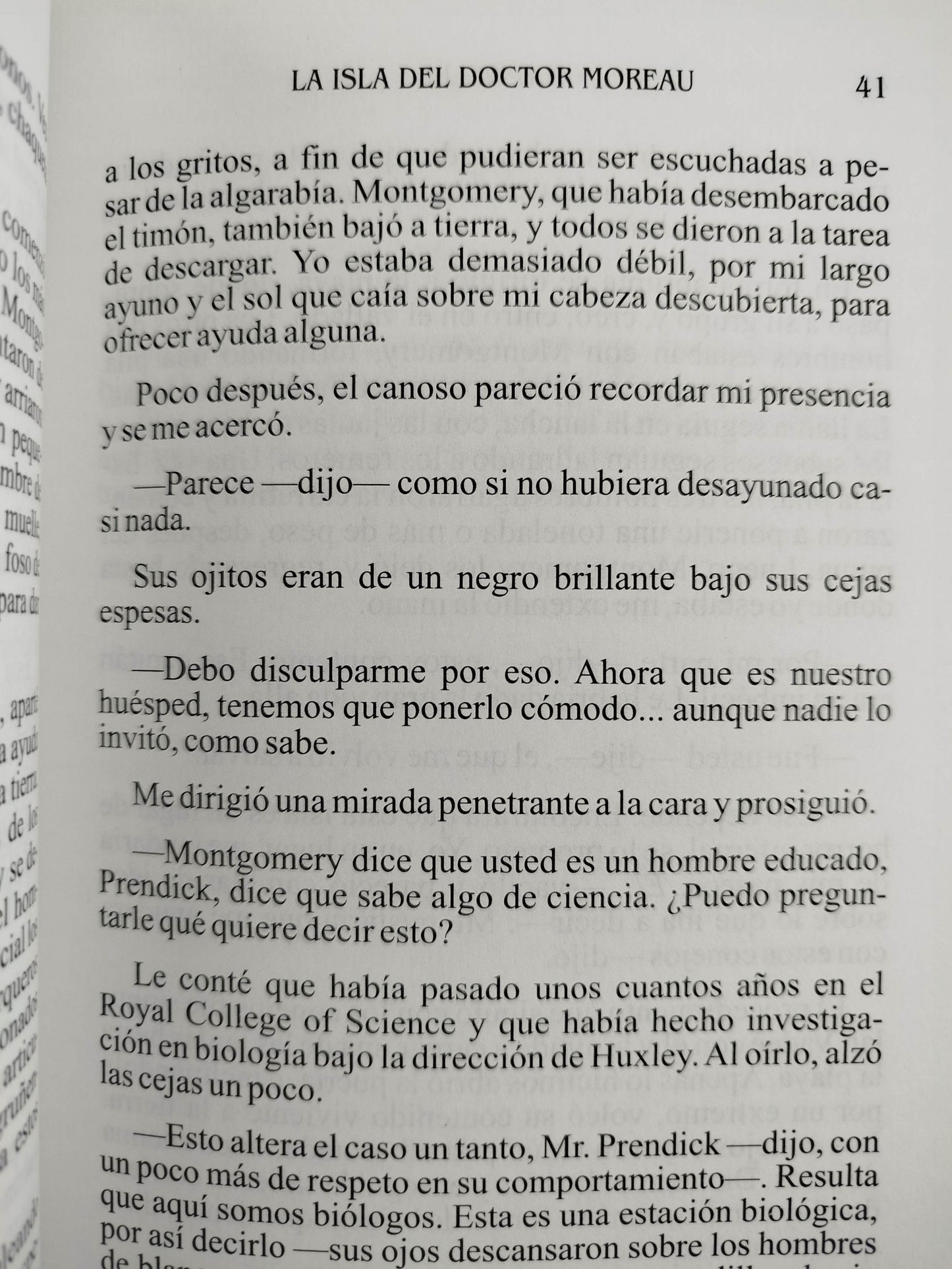 La isla del doctor moreau by H.G Wells