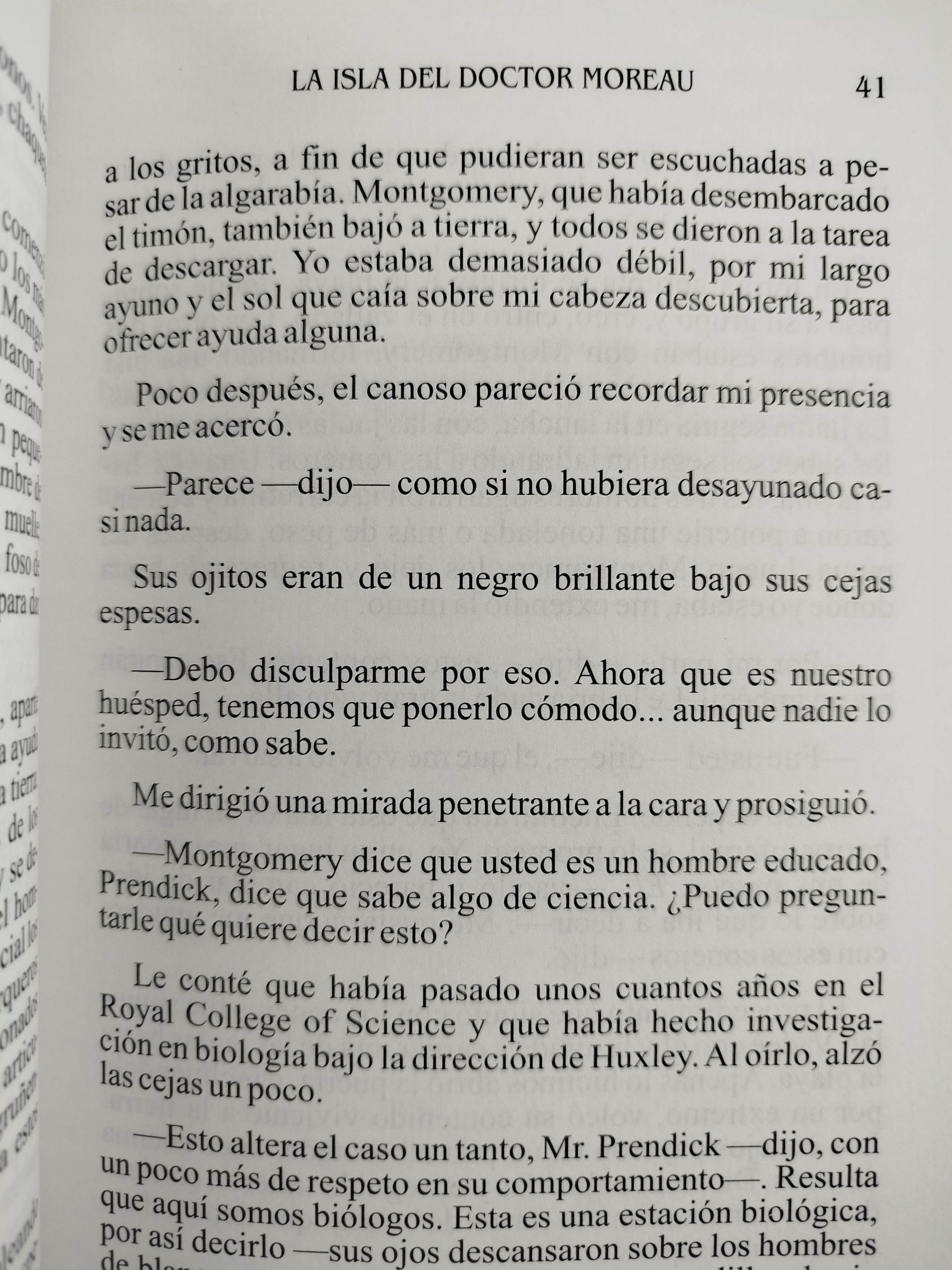 La isla del doctor moreau by H.G Wells