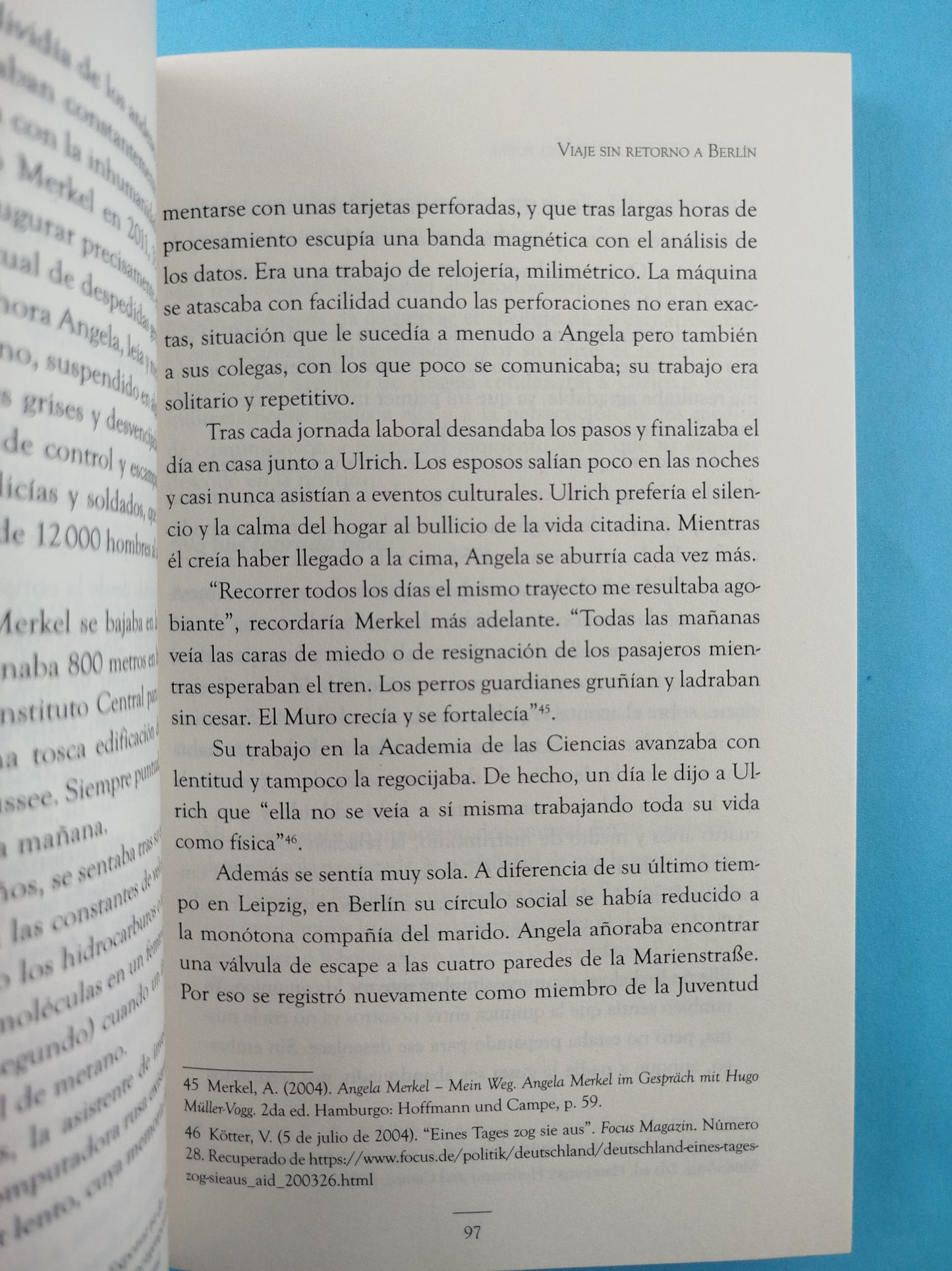 La física del poder by Angela Merkel