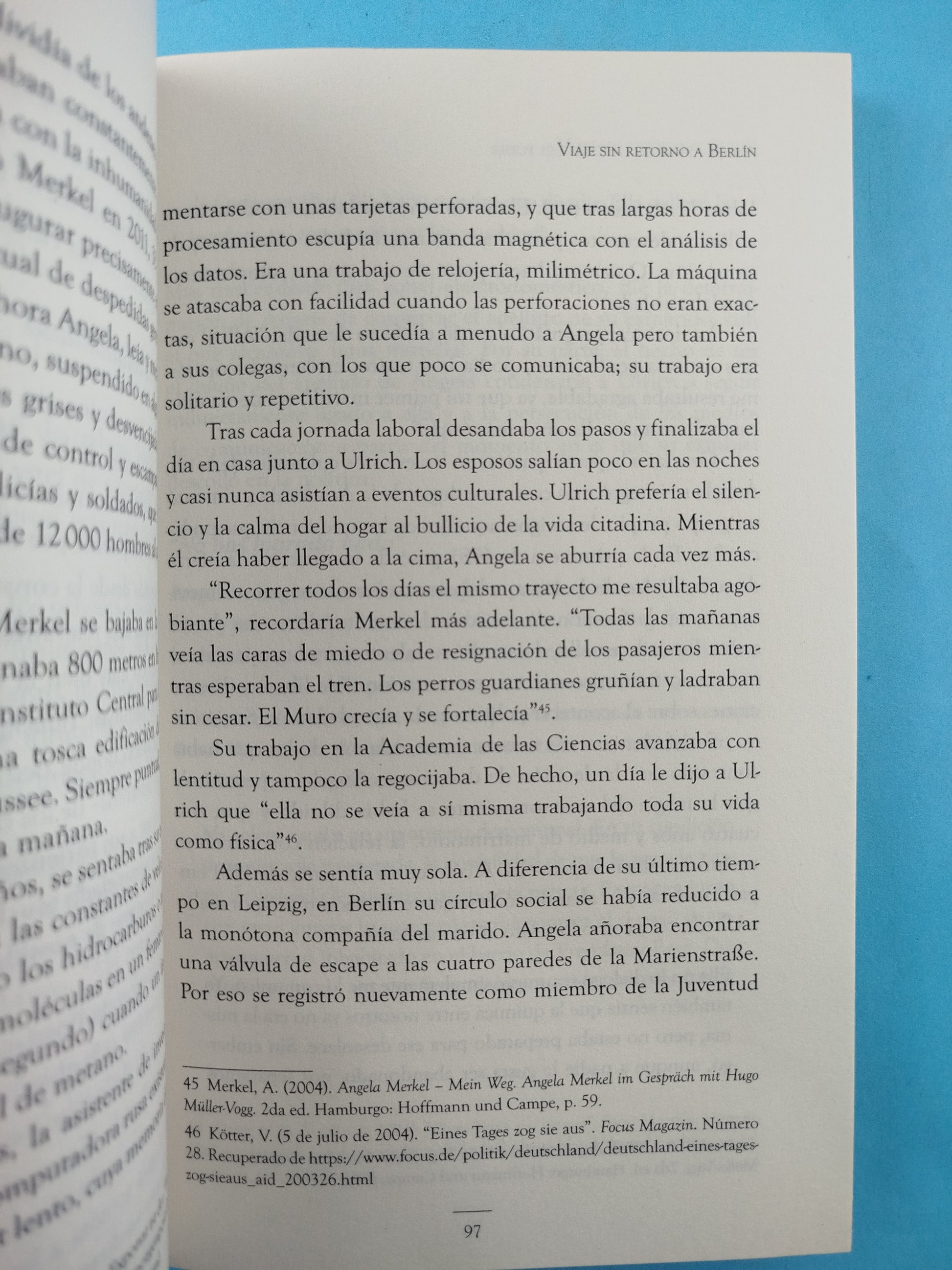 La física del poder by Angela Merkel