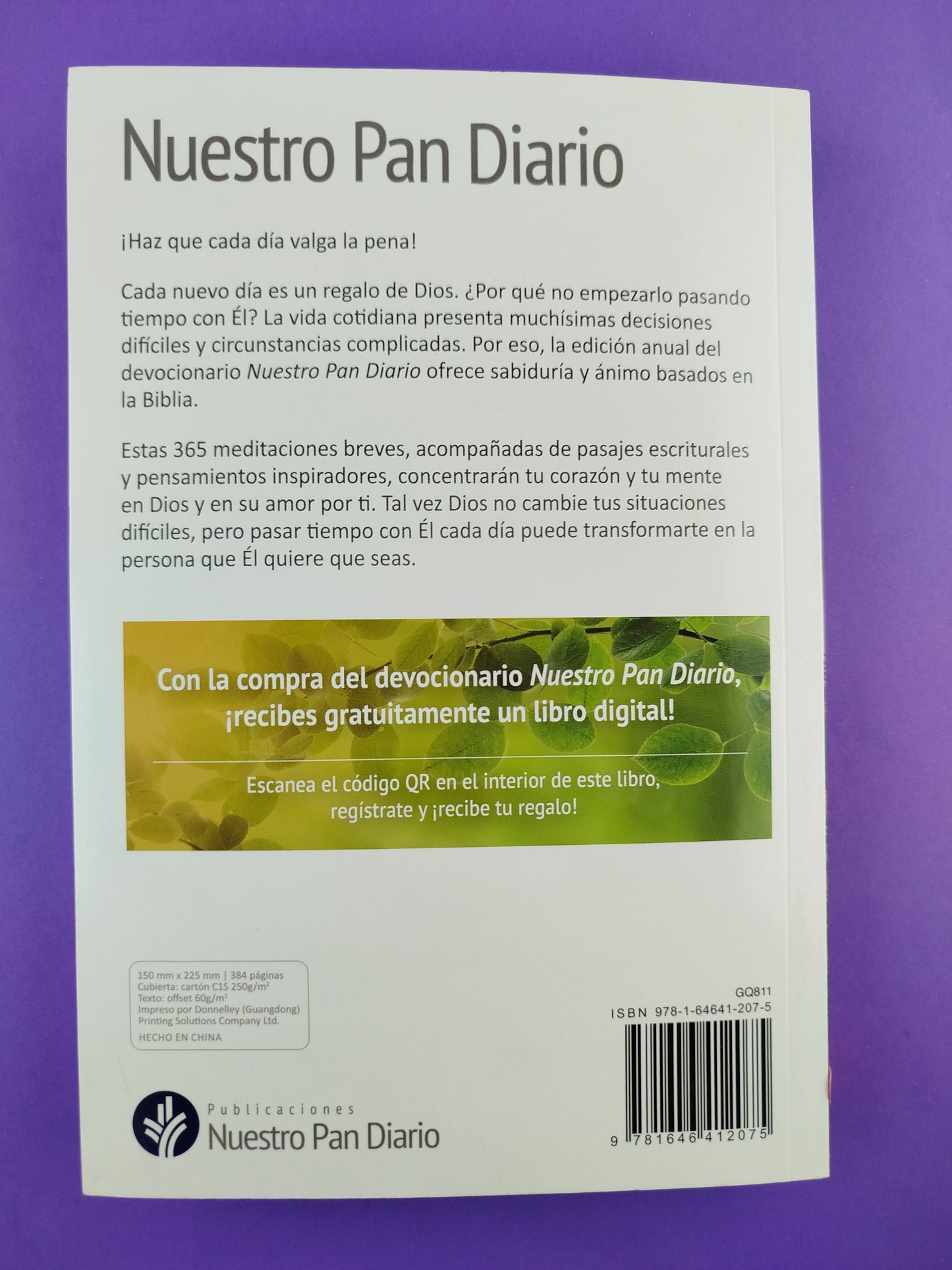 Nuestro pan diario volumen 29 paisaje edición especial letra gigante