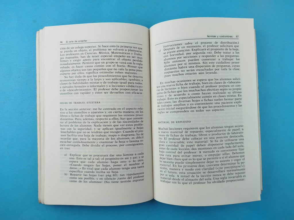 El arte de enseñar técnicas y organización del aula by Michael Marland