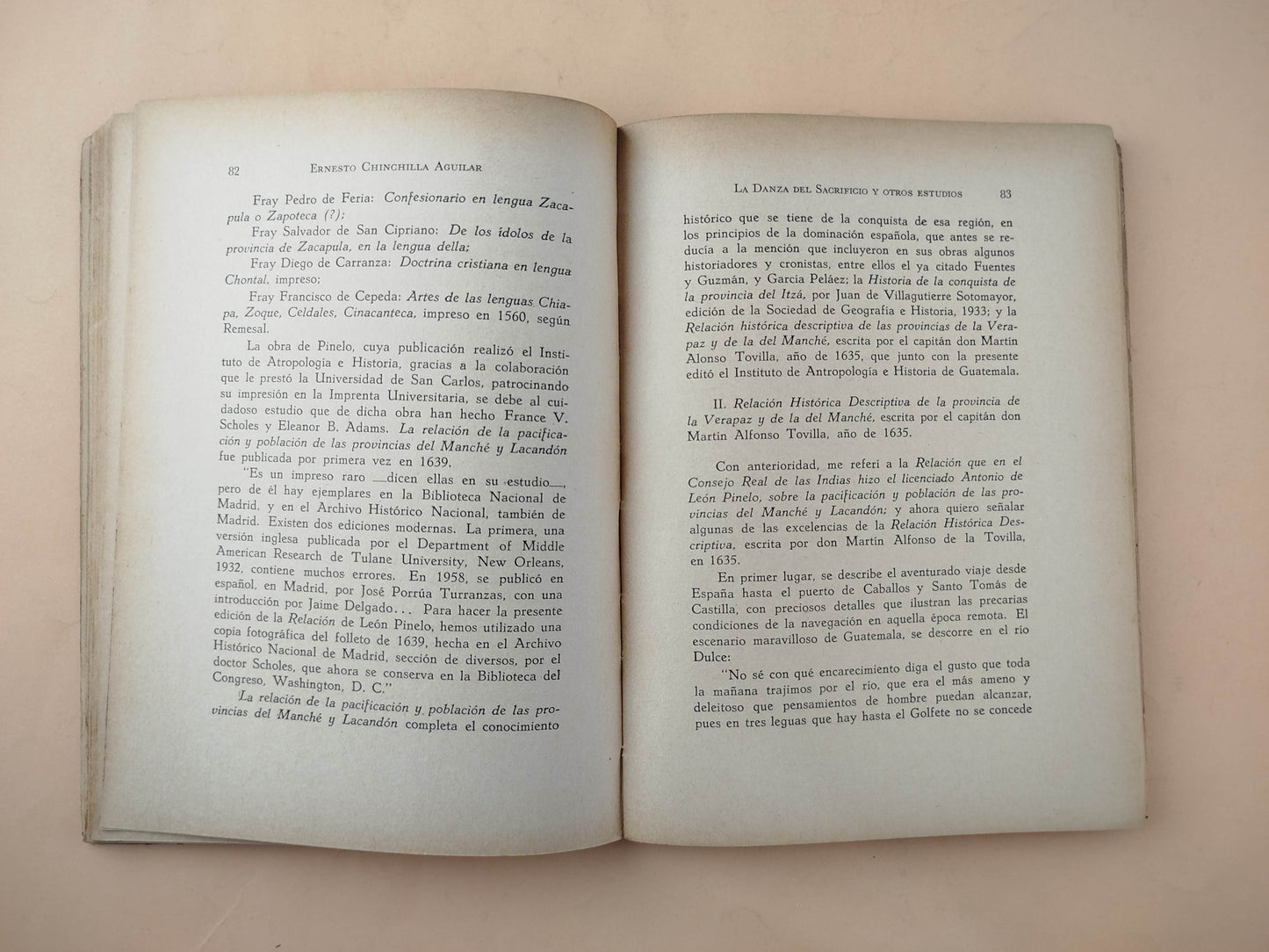 La danza del sacrificio y otros estudios