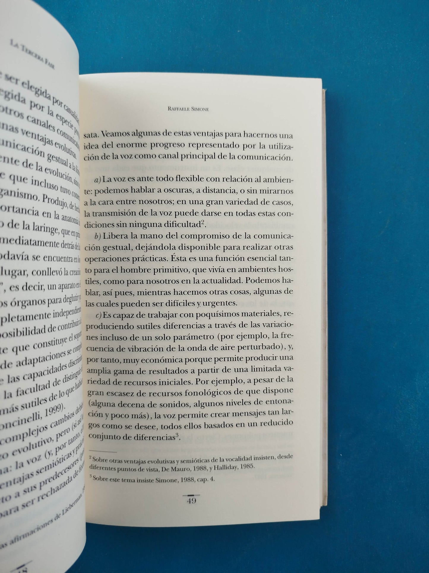 La Tercera Fase: Formas de saber que estamos perdiendo