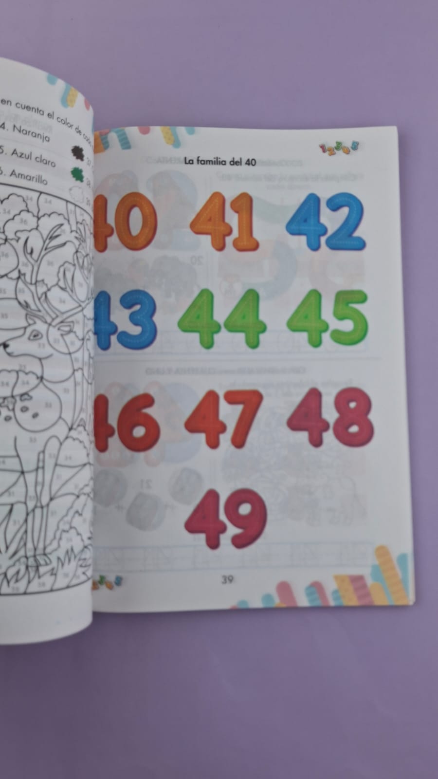 Leito números 1 al 100