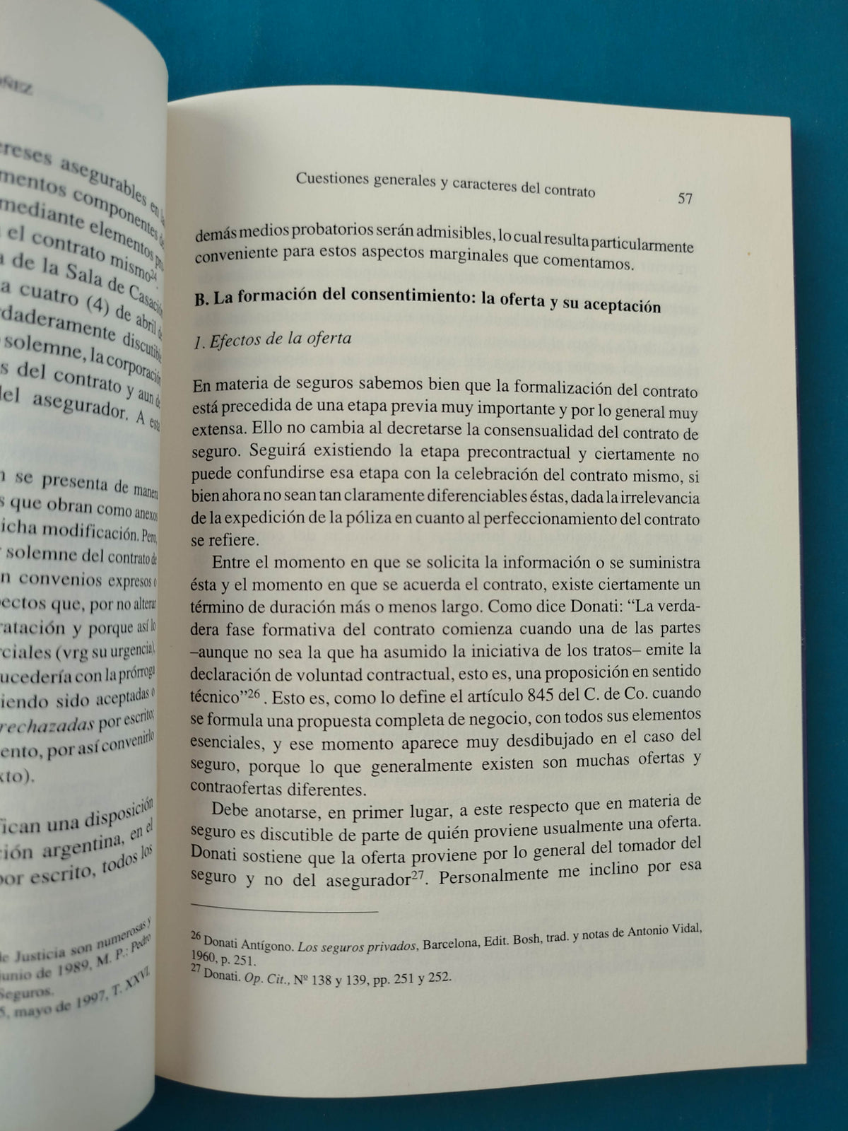 Cuestiones generales y caracteres del contrato by Andrés E Ordóñez