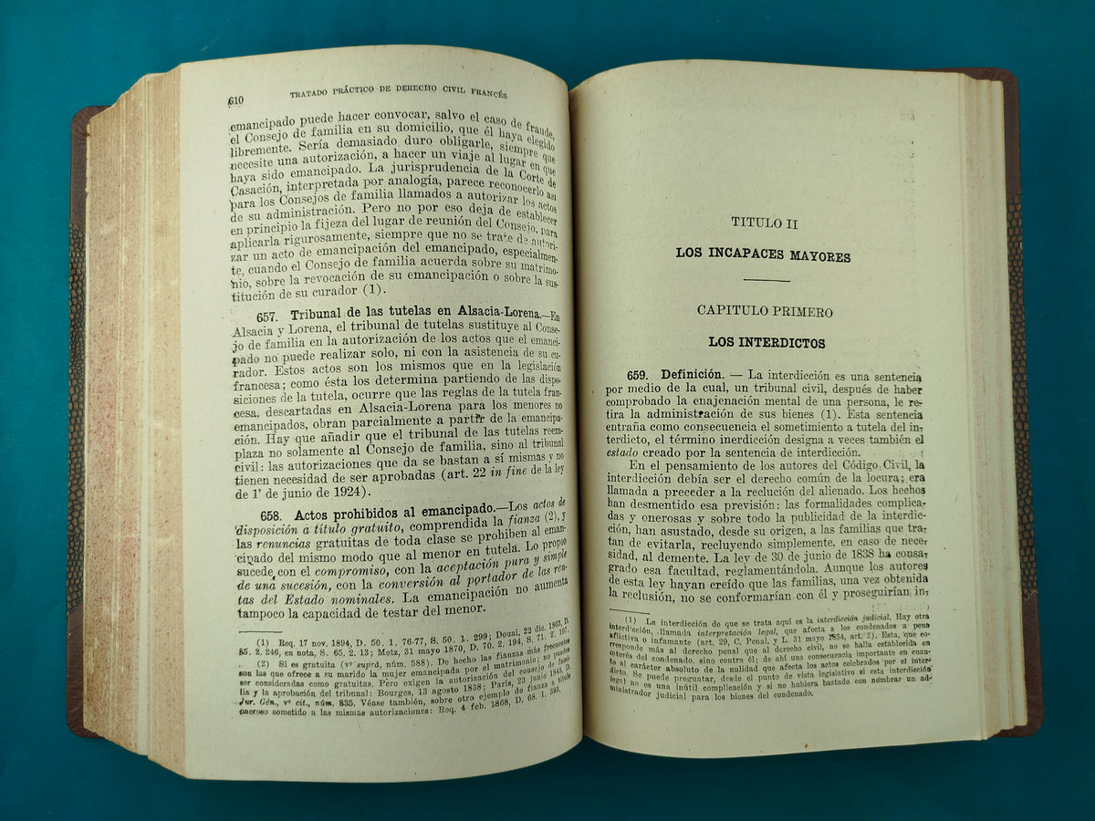 Tratado práctico de derecho civil francés 11 volúmenes, faltantes 7,8 y 4 by Mario Díaz Cruz y Eduardo Le Riverend Brusone