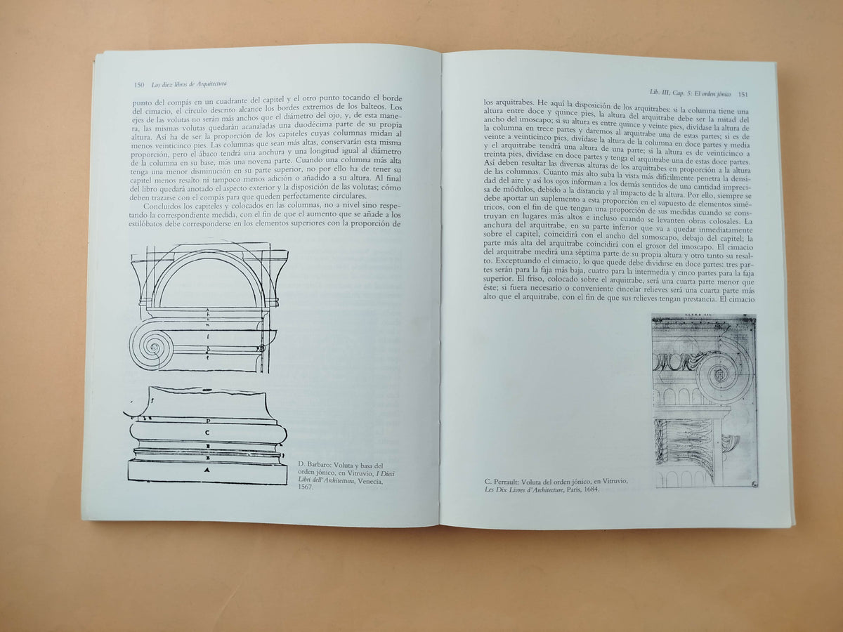 Los Diez Libros de Arquitectura by Marco Vitruvio Polión