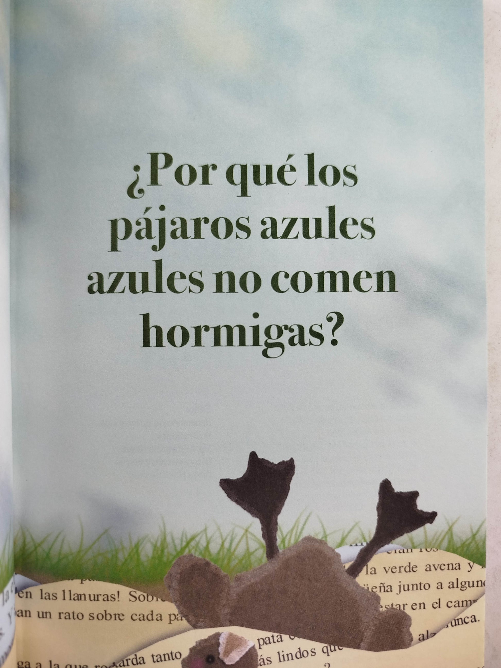 ¿ Por qué los pájaros azules azules no comen hormigas? by Jairo Aníbal Niño