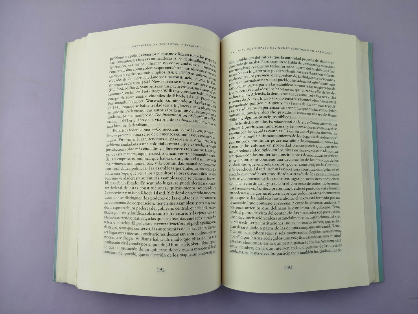 Organización del Poder y Libertad: Historia del Constitucionalismo Moderno