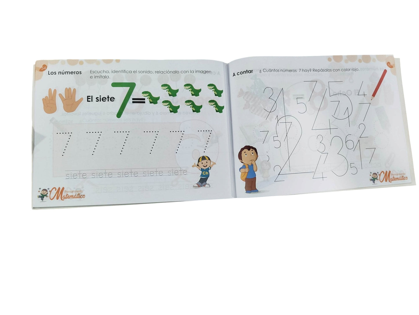 Cheito apoyo en casa, pensamiento matemático