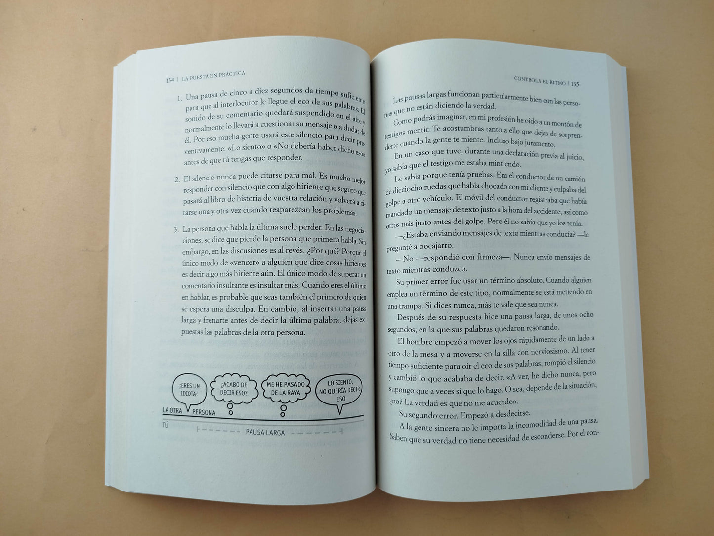 Discute menos, habla más