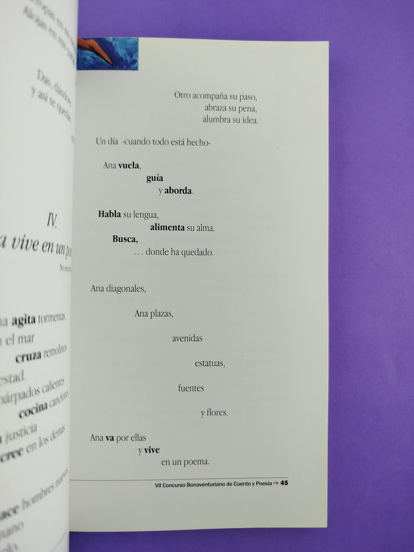 Concurso Bonaventuriano de Cuento y Poesía