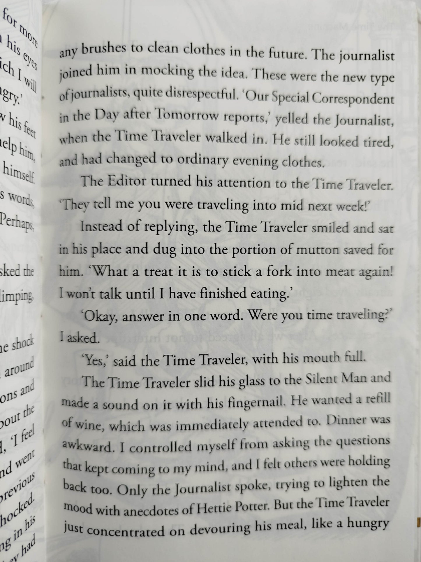 The time machine by Herbert George Wells