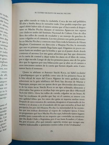 El Último Secreto de Machu Picchu  ¿Tiene Dueño la Ciudadela de los Incas?