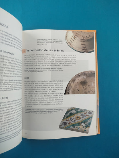 Conservar y restaurar Cerámica y porcelana