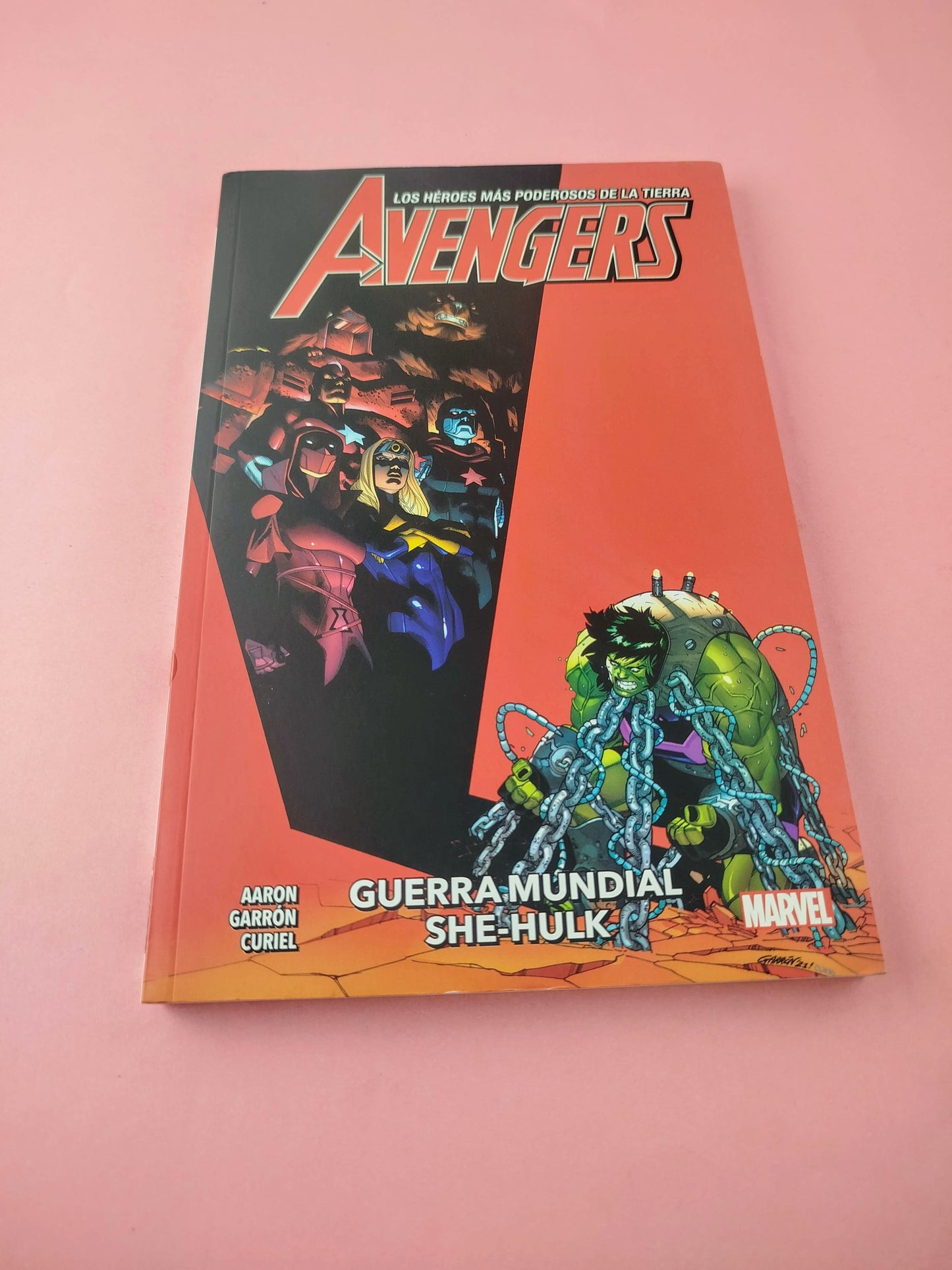 Avengers guerra mundial She Hulk # 7