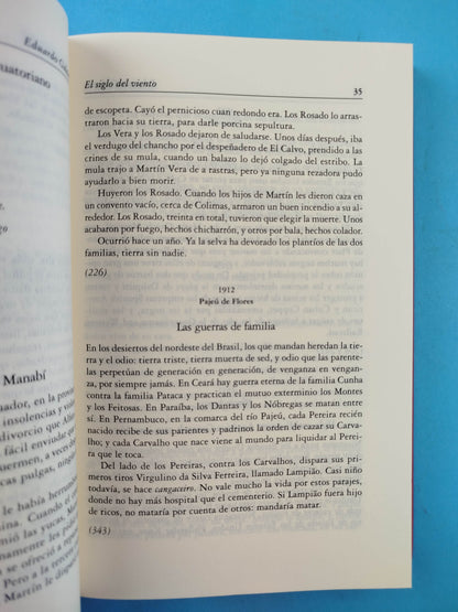 Memoria De Fuego 3 El Siglo Del Viento by Eduardo Galeano
