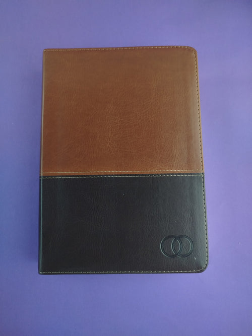 Biblia devocional los lenguajes del amor rvr 1960 duotono café by libreriatroya.com