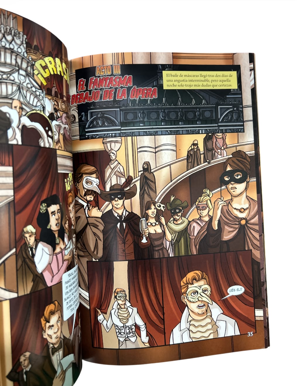El fantasma de la ópera. Novela Gráfica by Gaston Leroux