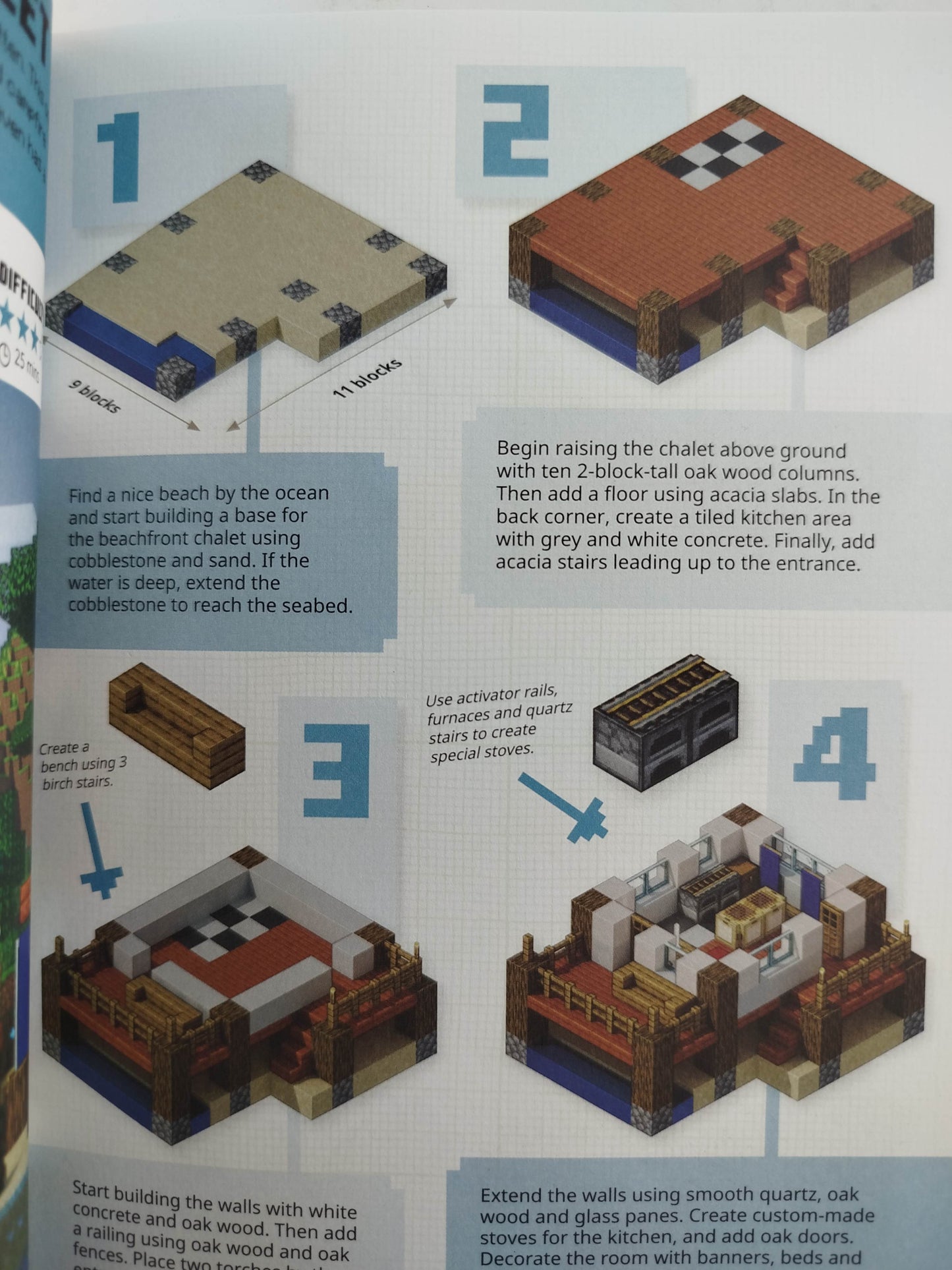 Minecraft bite size builds by Mojang