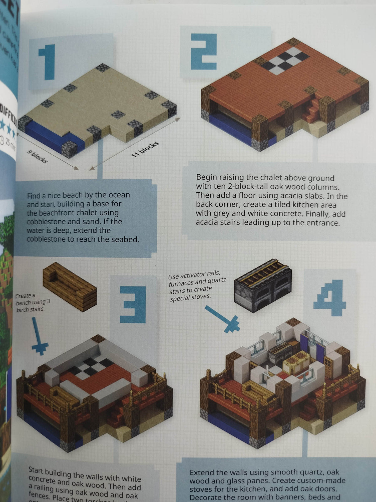 Minecraft bite size builds by Mojang