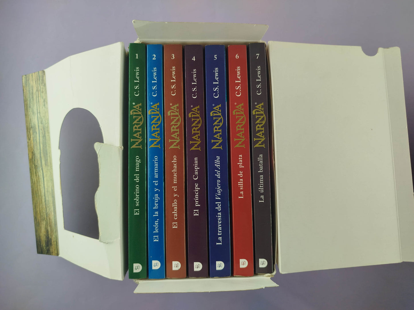 Las Cronicas de Narnia Estuche Serie Completa 7 Libros