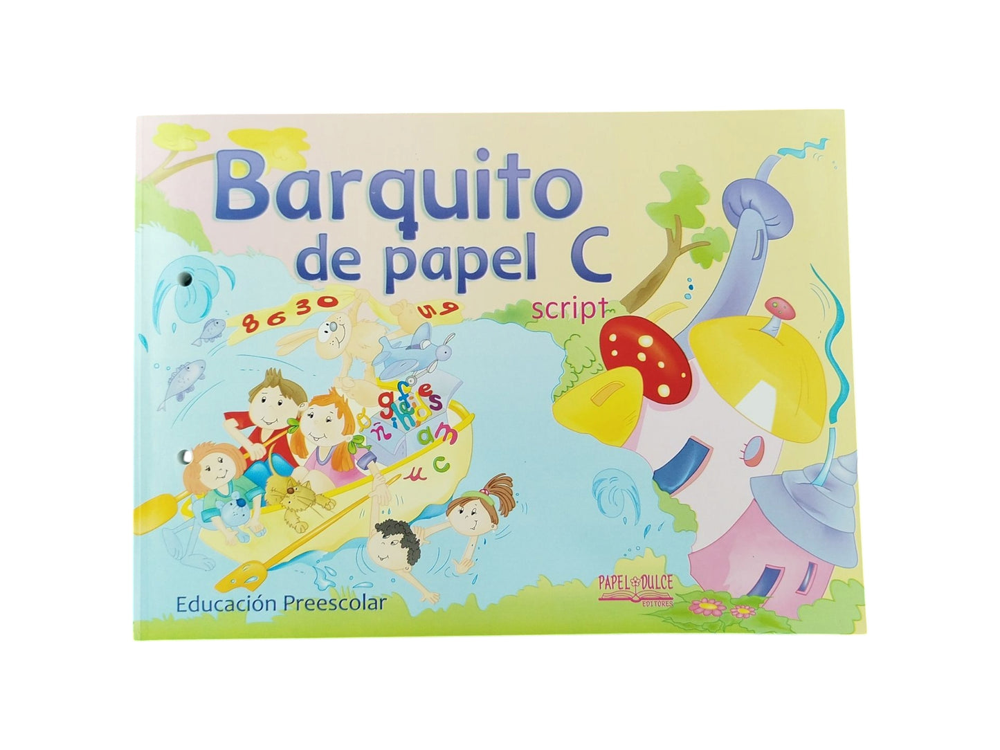 Barquito de papel script C