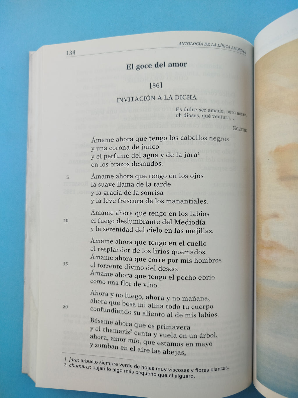Antología de la lírica amorosa by M. Otero y J. R. Torregrosa