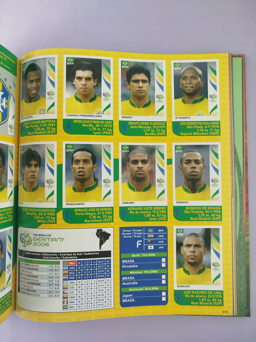 World cup panini football collections 1970-2010 by Franco Cosimo Panini