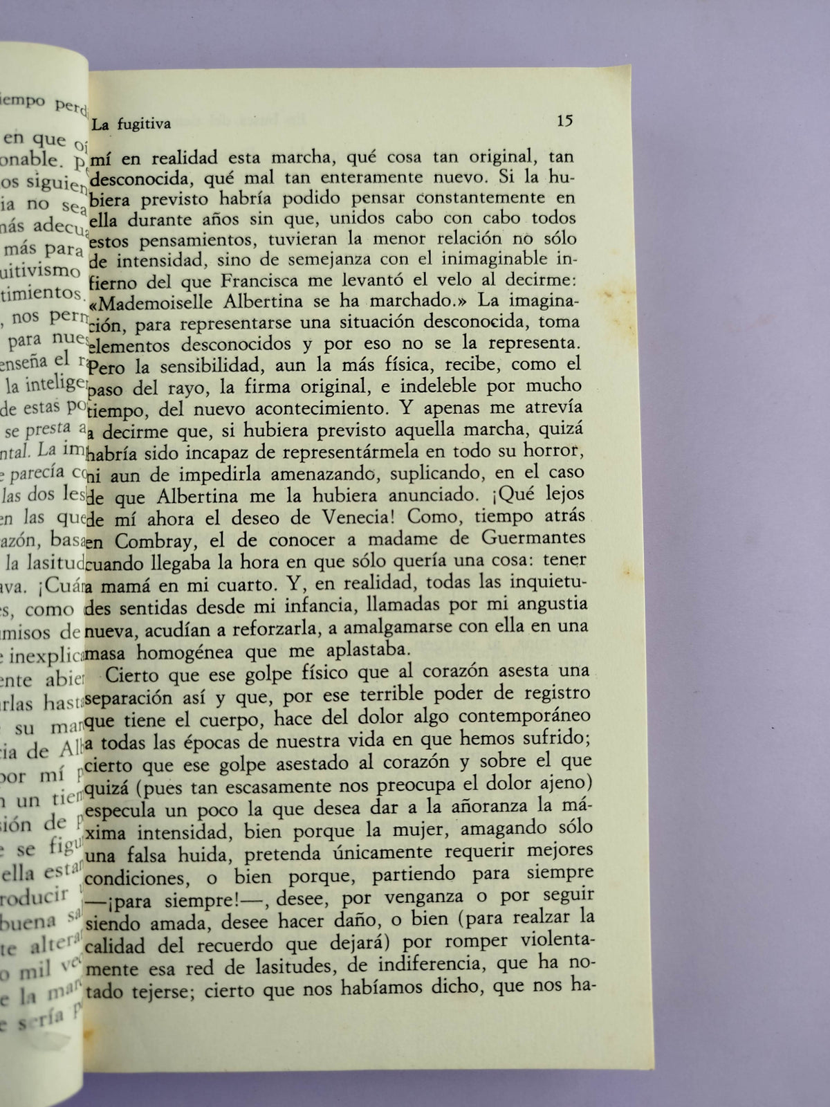 En busca del tiempo perdido 6. La Fugitiva by Marcel Proust