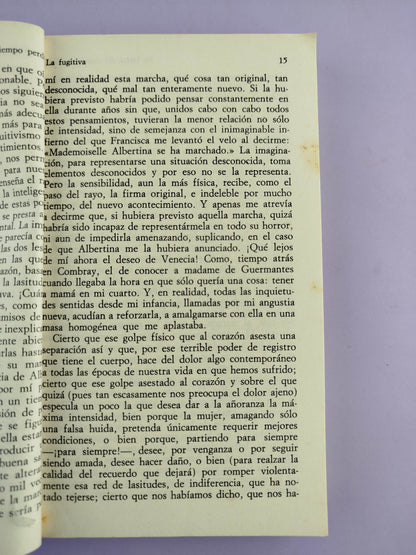 En busca del tiempo perdido 6. La Fugitiva by Marcel Proust