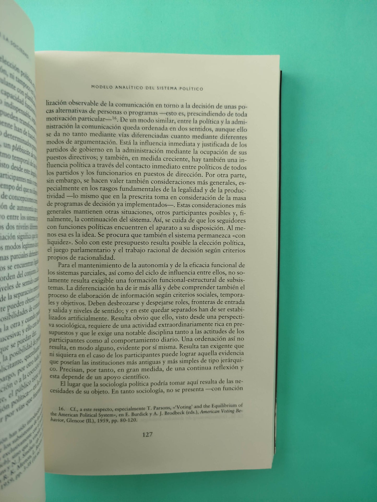 Sociología política