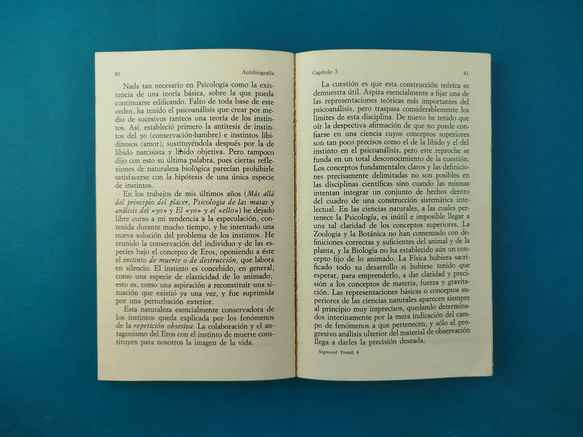 Sigmund Freud Autobiografía by Sigmund Freud