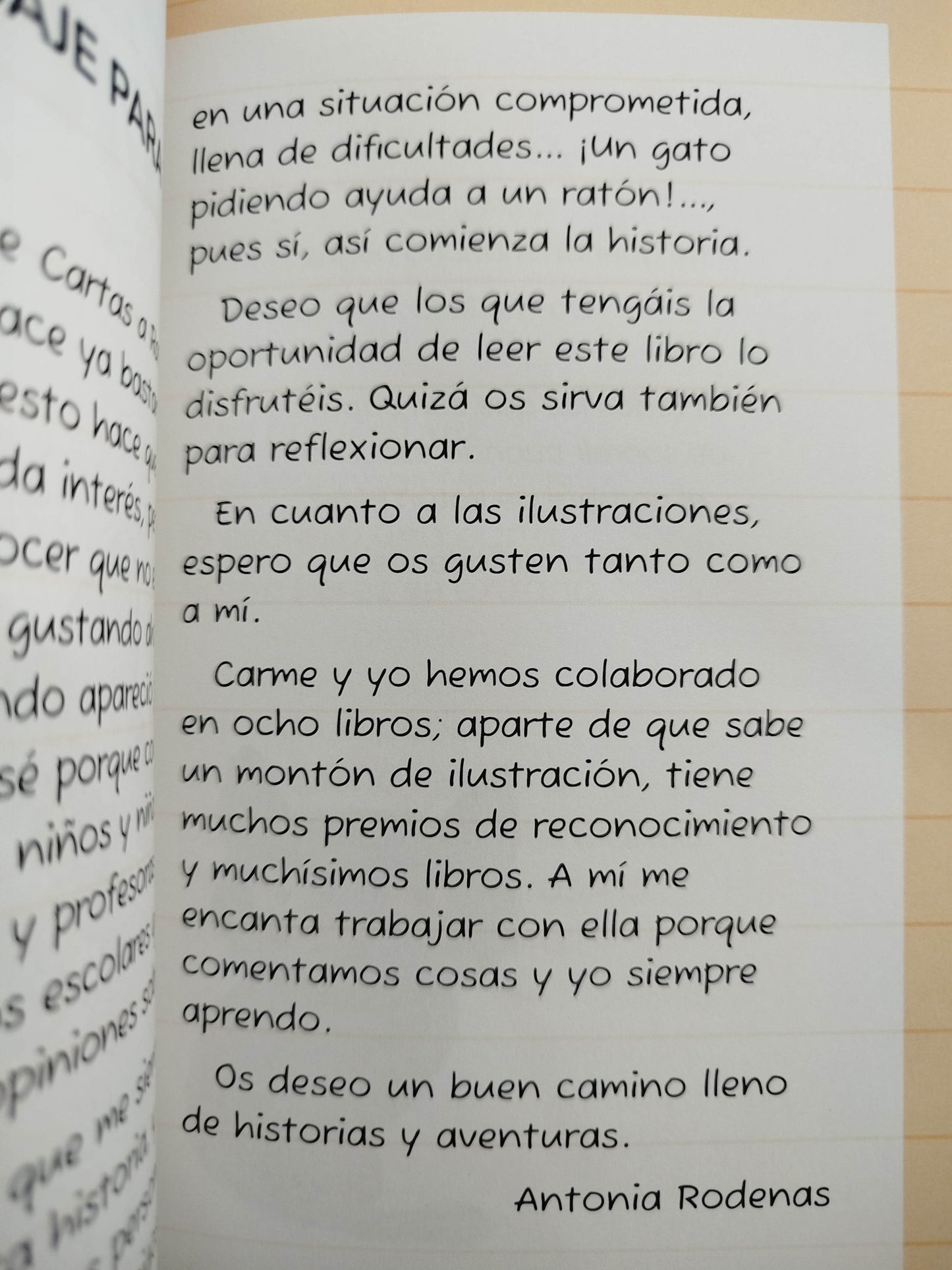 Cartas a ratón peréz by Antonia Rodenas