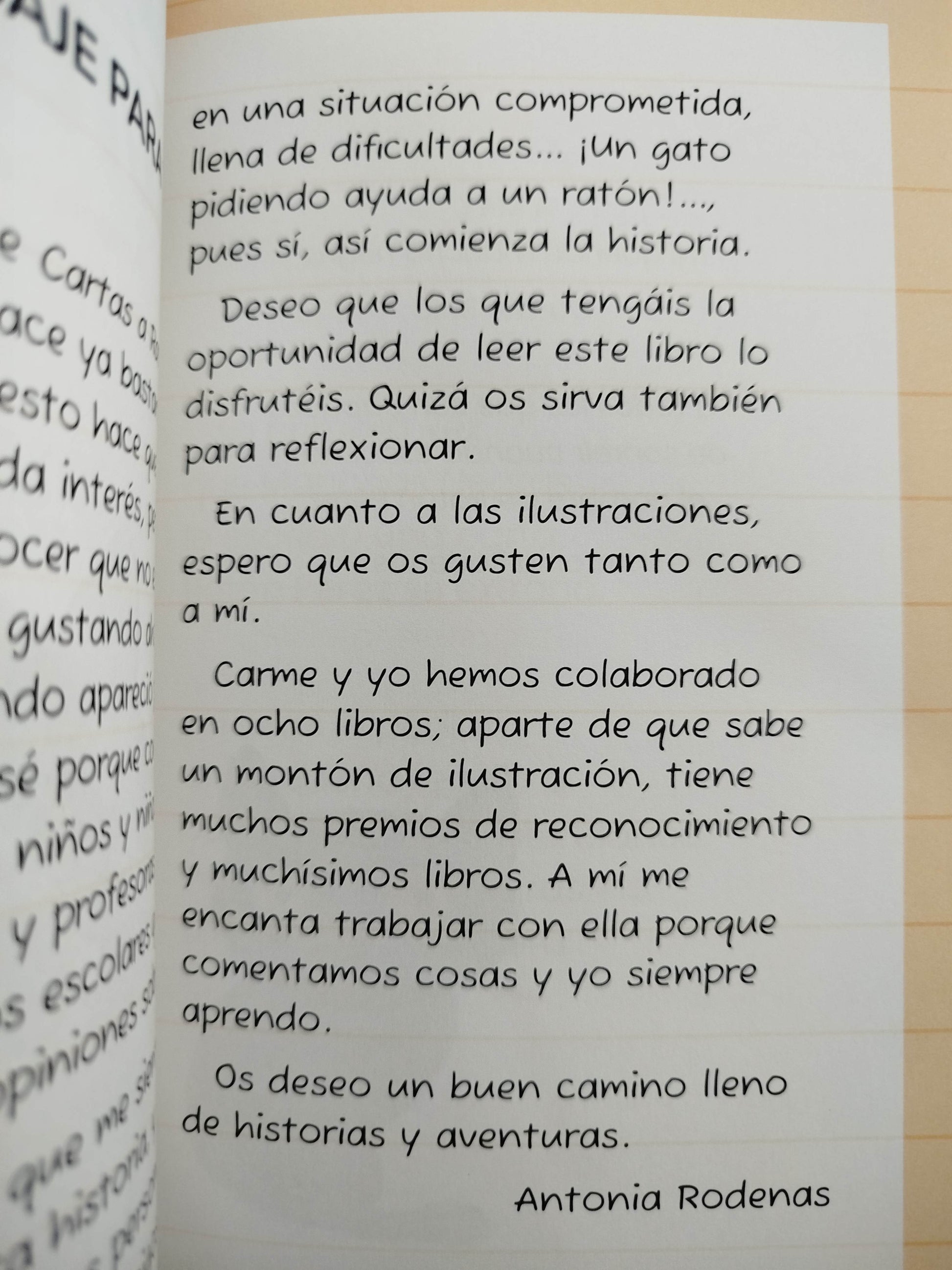 Cartas a ratón peréz by Antonia Rodenas