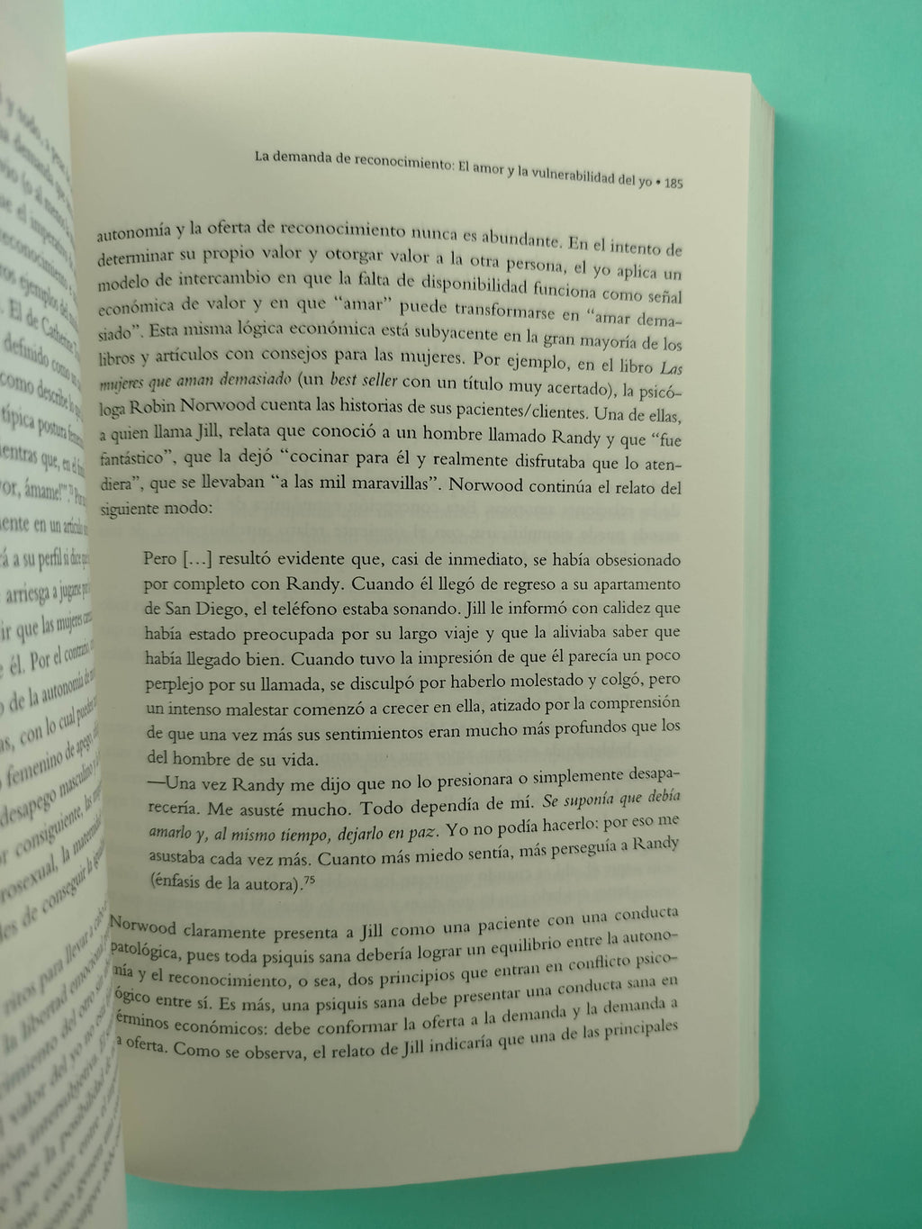 Por qué duele el amor: Una explicación sociológica by Eva Illouz