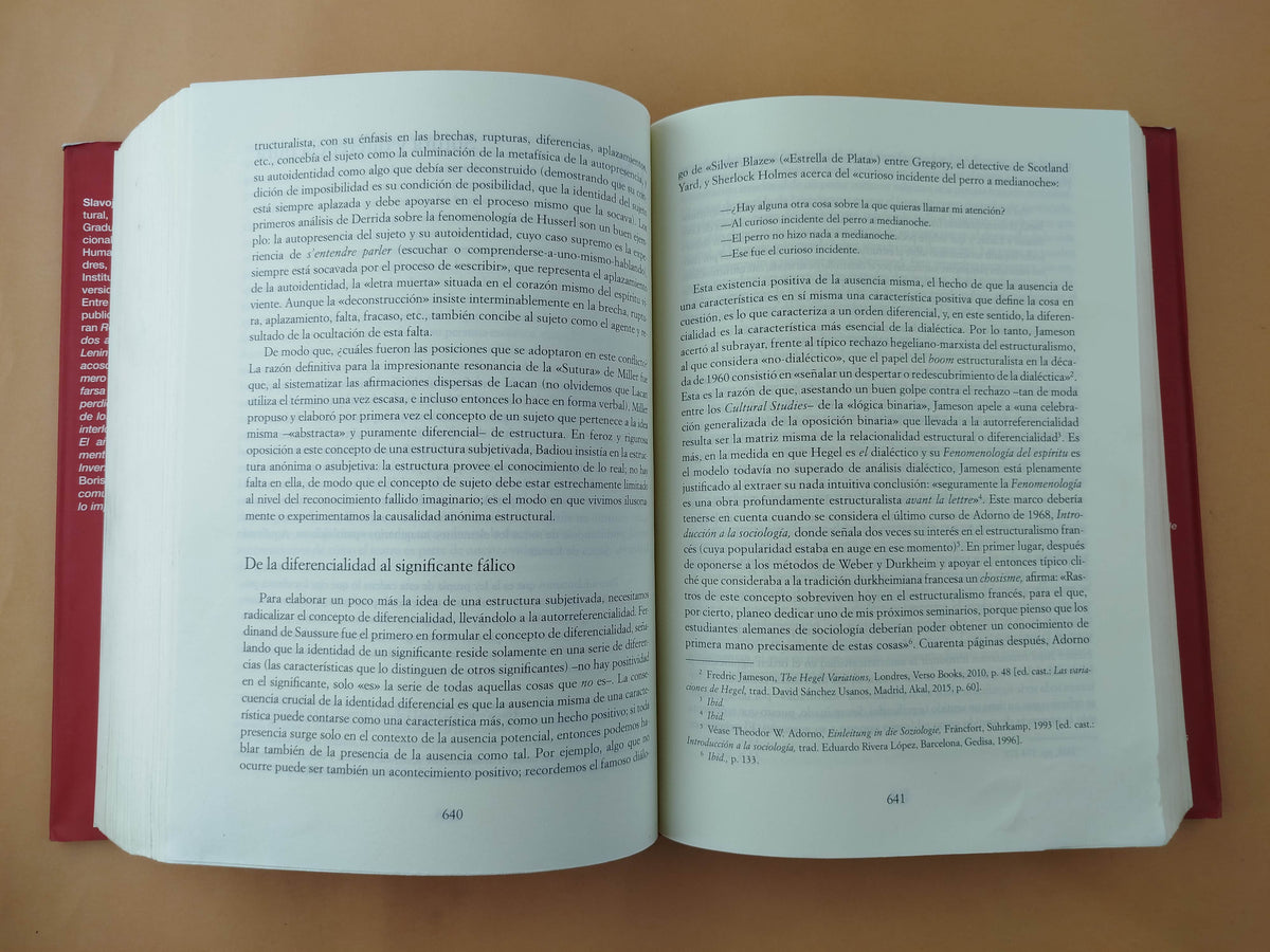 Menos que nada hegel y la sombra del materialismo dialéctico by Slavoj Zizek