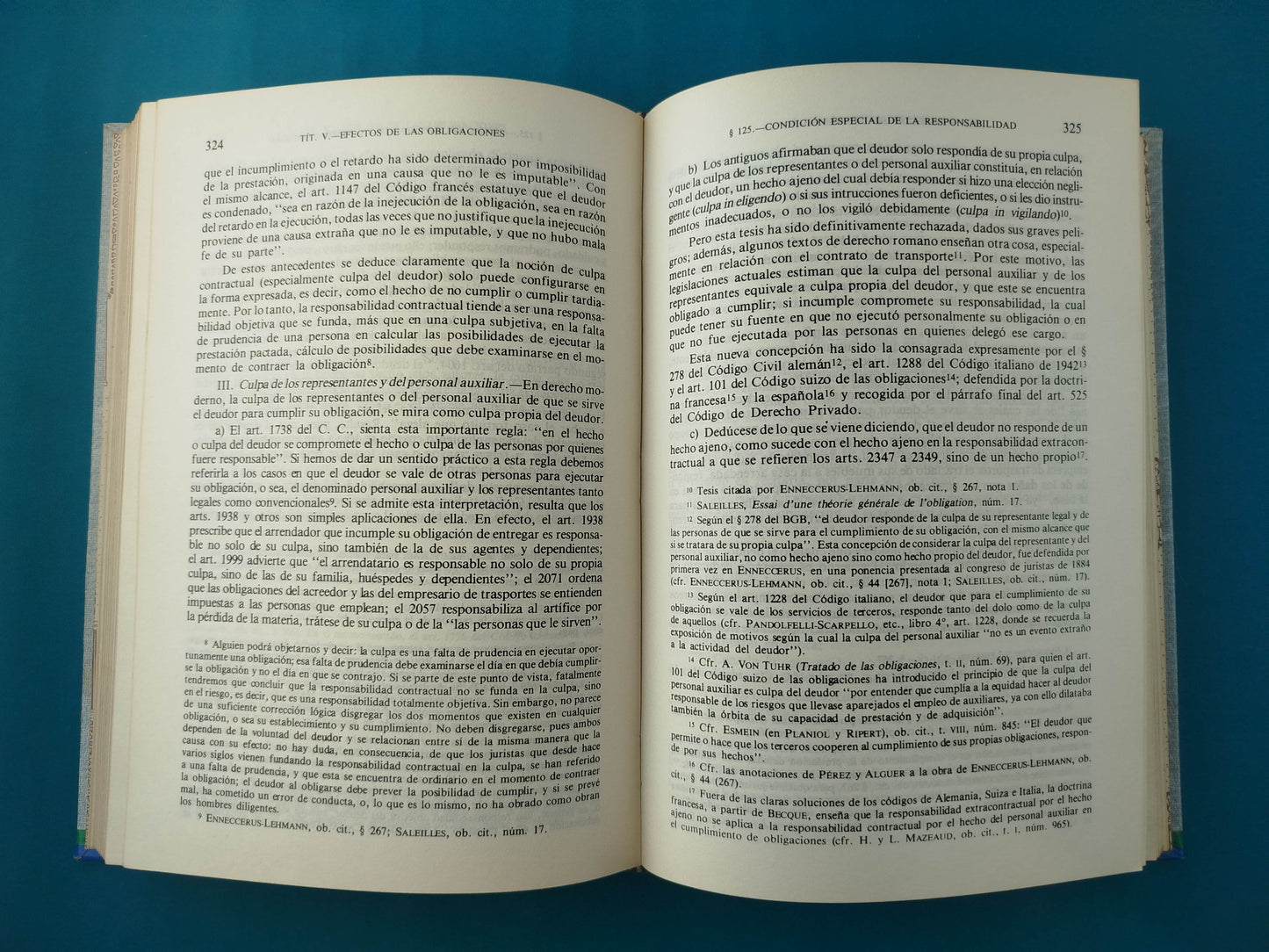 Derecho civil Tomo II y III