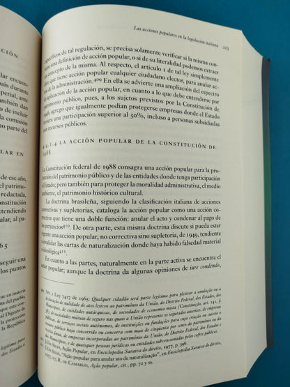 Las acciones populares y de grupo frente a las acciones colectivas