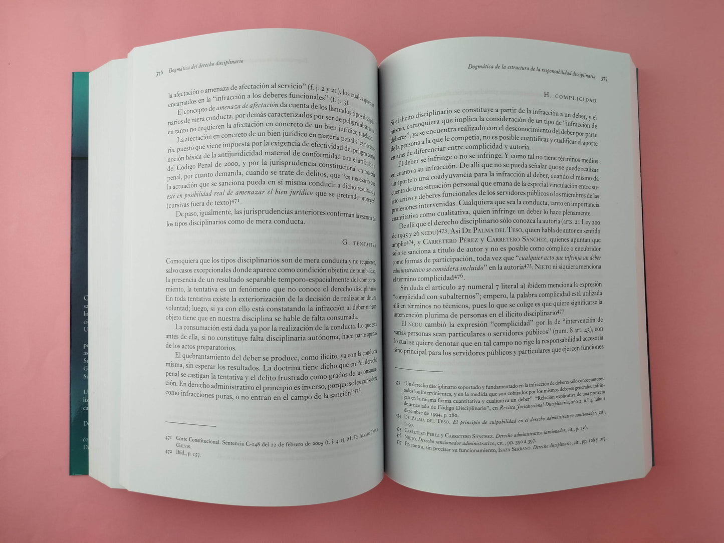 Dogmática del derecho disciplinario 5ta ed