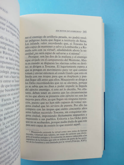 Escritos de gobierno