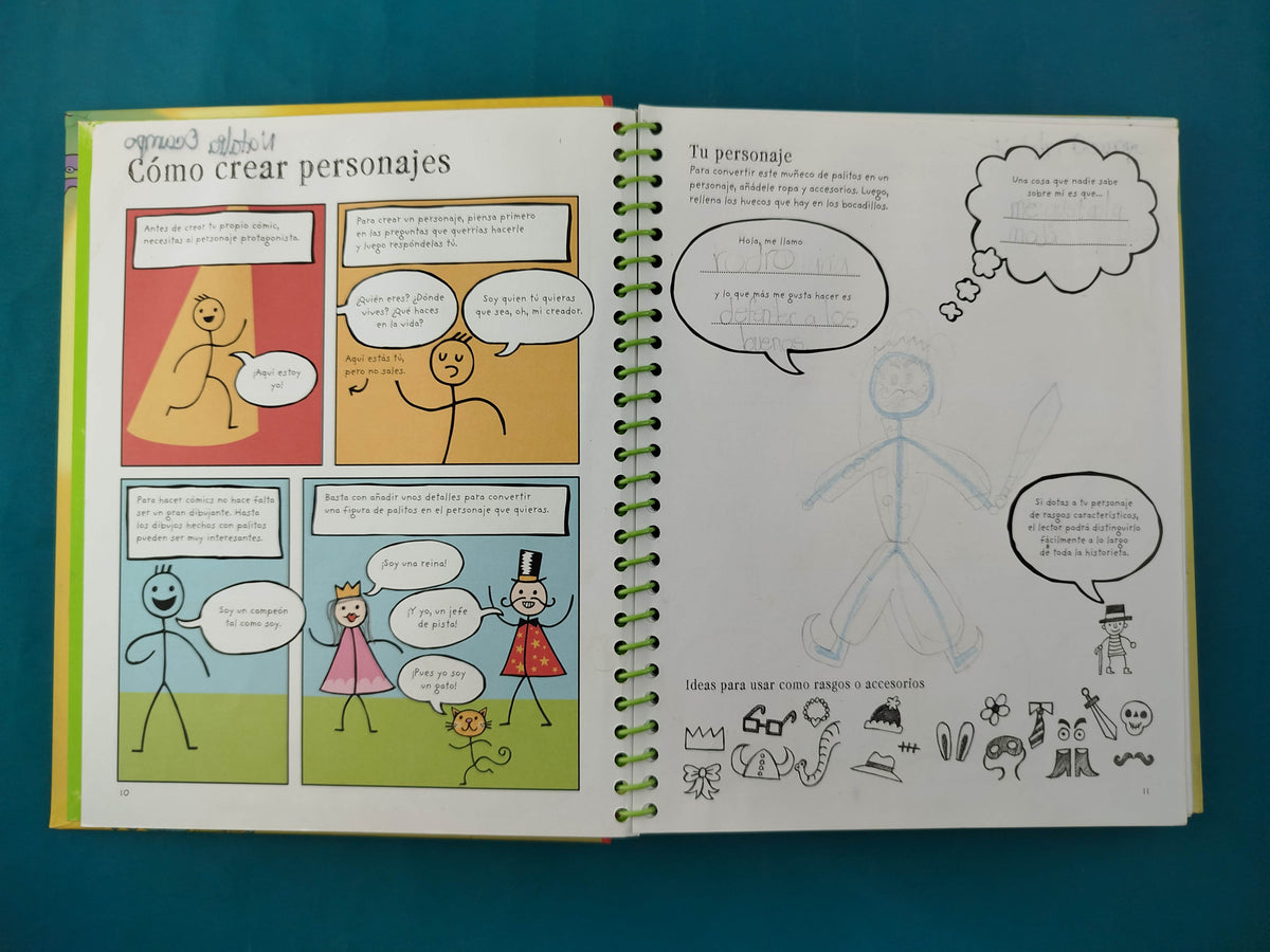 Crea tus propios cómics by Louie Stowell