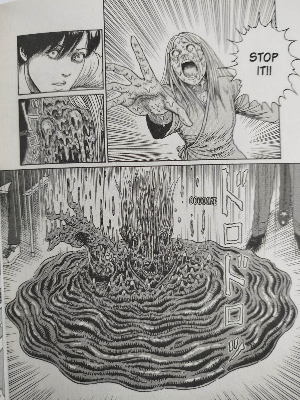 Dissolving classroom by Junji Ito