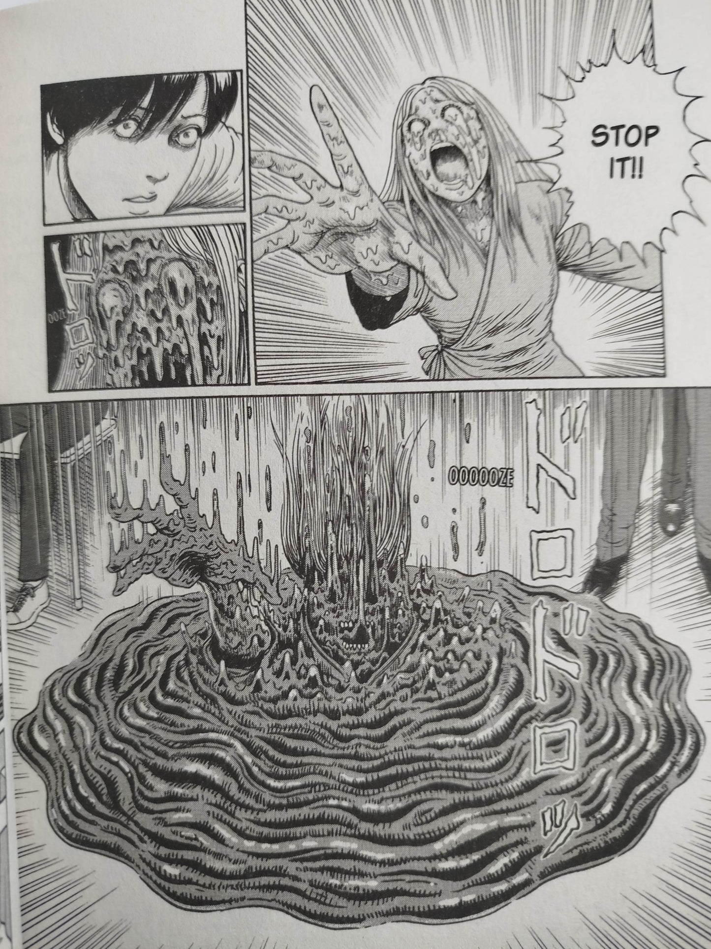 Dissolving classroom by Junji Ito