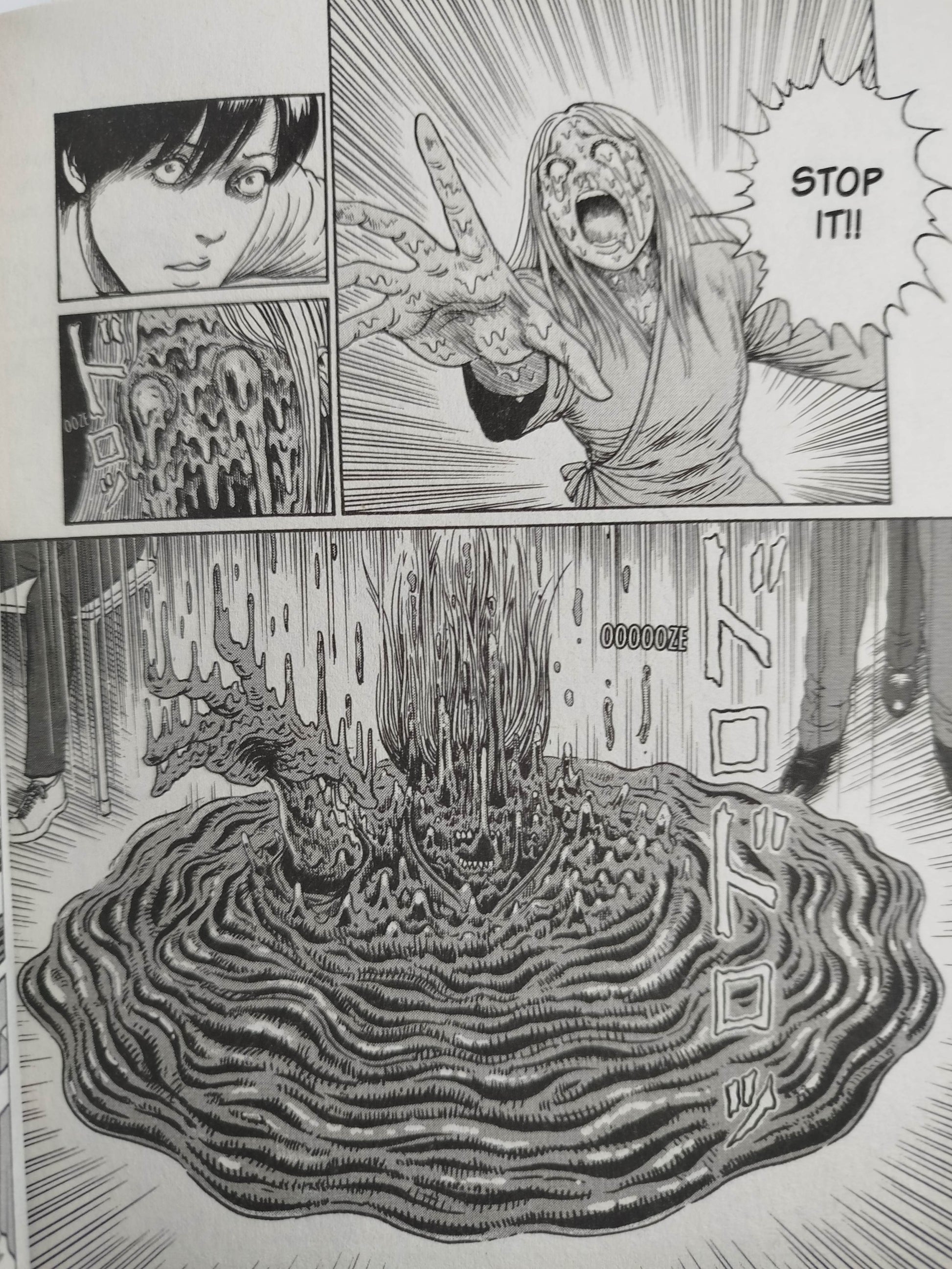 Dissolving classroom by Junji Ito