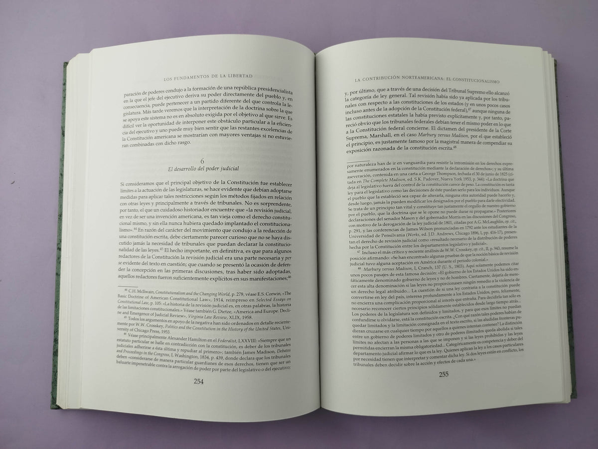 Los fundamentos de la libertad, (6.ª ed.) by Friedrich A. Hayek