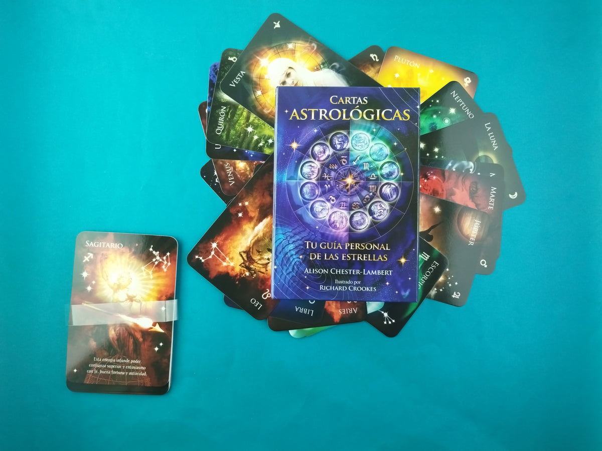 Cartas Astrológicas tu guía personal de la estrellas + cartas by Alison Chester- Lambert